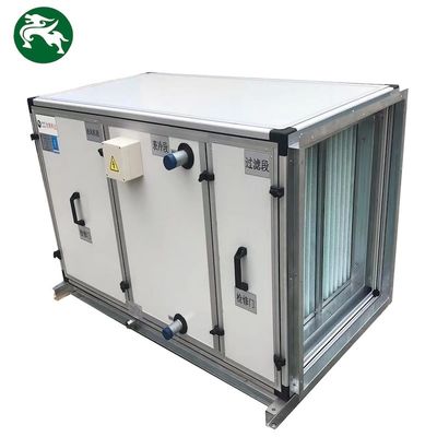 Edificio de oficinas Unidad de tratamiento de aire de alto rendimiento con sistema de purificación de aire de bobina de enfriamiento HVAC