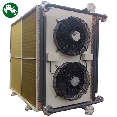 Tipo H Ahorro de agua fría en seco Instalación exterior con ventilador EC doble para centro de datos