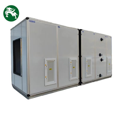 Unidad de manejo de aire de agua refrigerada OEM ODM Temperatura constante y humedad AHU para centro comercial