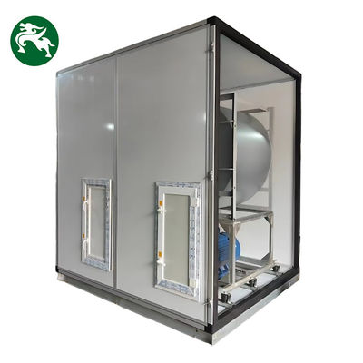 Unidad de manejo de aire de agua refrigerada OEM ODM Temperatura constante y humedad AHU para centro comercial