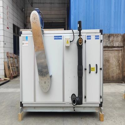 Bajo ruido 1500CMH Unidad de recuperación de calor de agua pura AHU Aire acondicionado