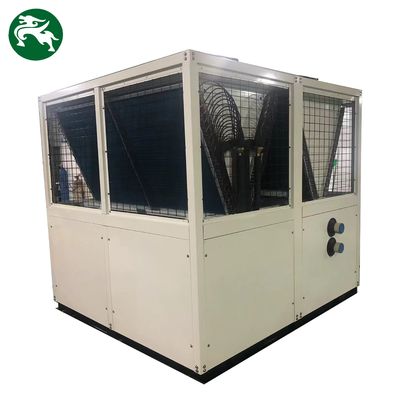 Unidad de aire refrigerado exterior de baja presión estática con unidad AHU de recuperación de calor