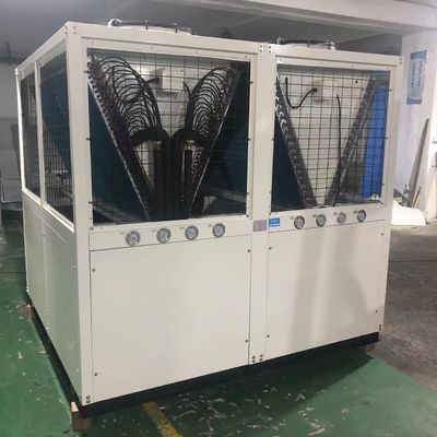 Unidad de aire refrigerado exterior de baja presión estática con unidad AHU de recuperación de calor