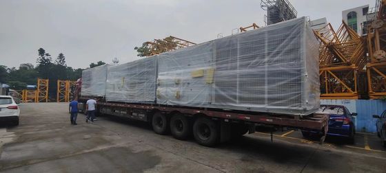 Unidad de manipulación de aire de pie con suelo de aire 100% fresco utilizada para la disipación de calor en zonas calientes