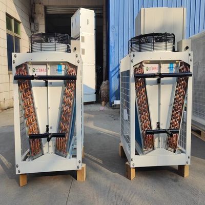 Refrigerador de aire seco de tubería de cobre y aleta de aluminio para enfriamiento por inmersión en centros de datos