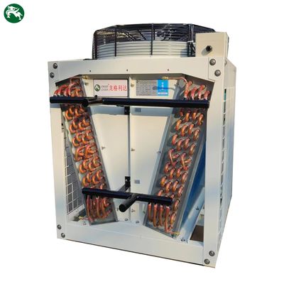 Disposición de calor refrigerador seco con alta eficiencia EC ventilador para la fábrica de maquinaria