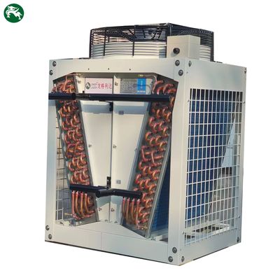 Disposición de calor refrigerador seco con alta eficiencia EC ventilador para la fábrica de maquinaria