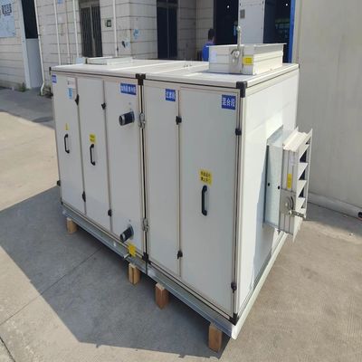 Sala de operaciones Laboratorio de agua fría gabinete de aire Unidad de manipulación de aire AHU Sala limpia
