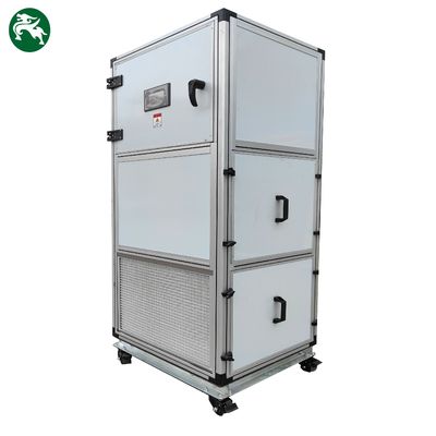 Unidad de manejo de aire limpio con ruedas para facilitar el movimiento