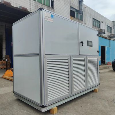 Diseño personalizado Sistema de refrigeración industrial de alta EER refrigerado por aire, manipulador de aire de expansión directa y unidad de condensación
