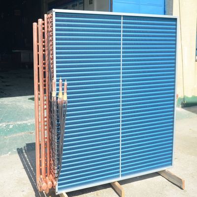 Deshumidificador Evaporador Condensador de aleta de aluminio hidrófilo Intercambiador de calor refrigerado por aire