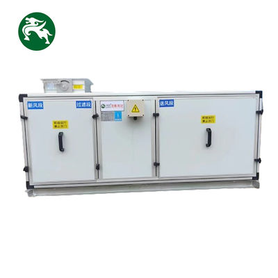 2000CMH Filtración química Unidad de tratamiento de aire fresco Sistema de ventilación de la sala de suministro de aire fresco