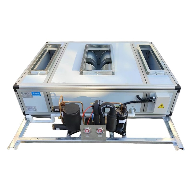 Unidad de tratamiento de aire de expansión directa refrigerada por agua con motor para edificios de oficinas