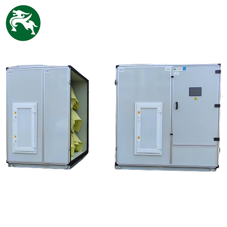 16500CMH Agua refrigerada Temperatura constante y humedad Unidad de manipulación de aire Purificación de aire HVAC