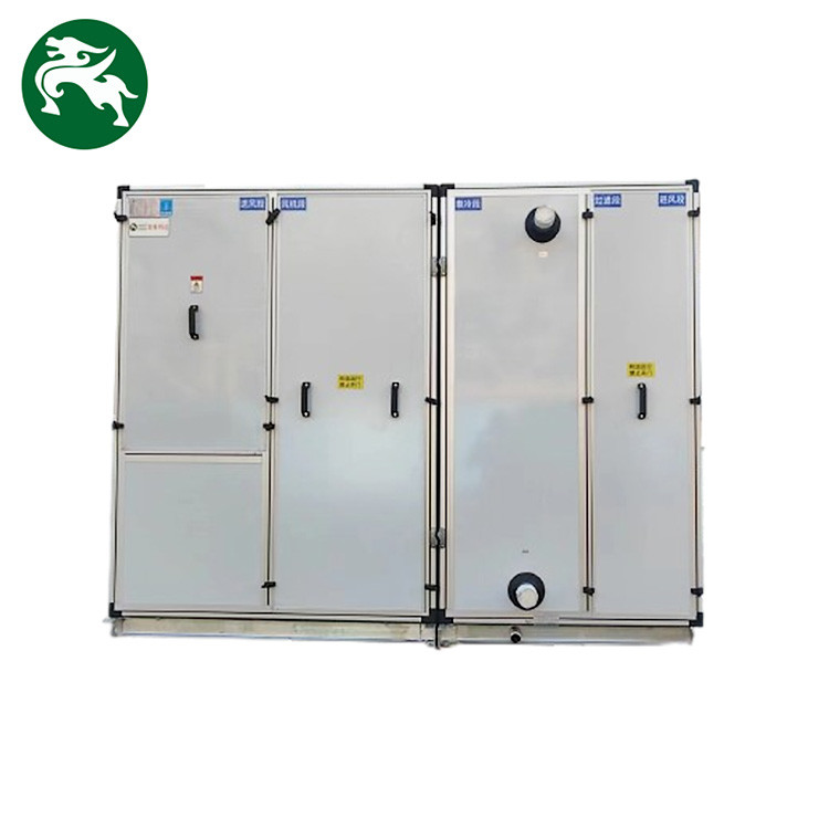 Unidad de tratamiento de aire con bajo ruido Alta EER Refrigeración y calefacción HVAC Instalación vertical para higiene médica