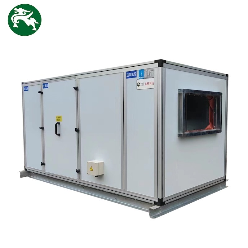Purificación de aire Unidad de aire acondicionado Tipo de agua fría gabinete de aire Uso para higiene médica