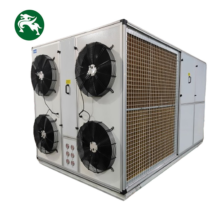 Unidad de aire acondicionado de deshumidificación de temperatura constante DX refrigerada por aire de 45 CV para áreas offshore