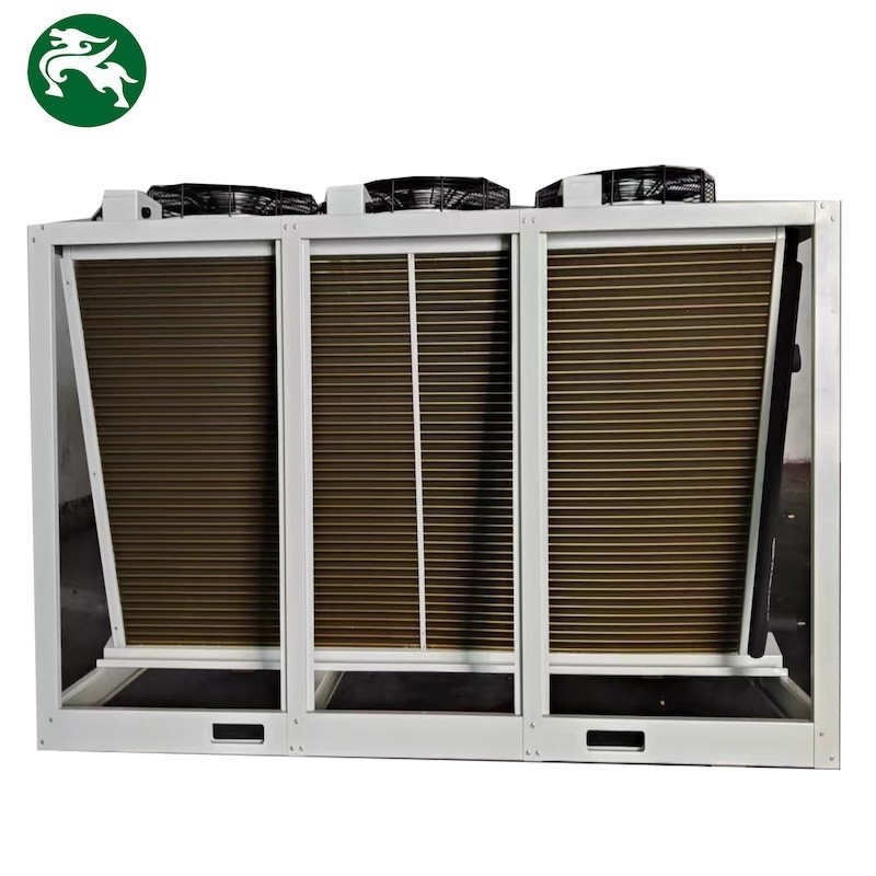 Diseño personalizado de tubo de cobre refrigerador seco para el motor de refrigeración Genset refrigerador de aire