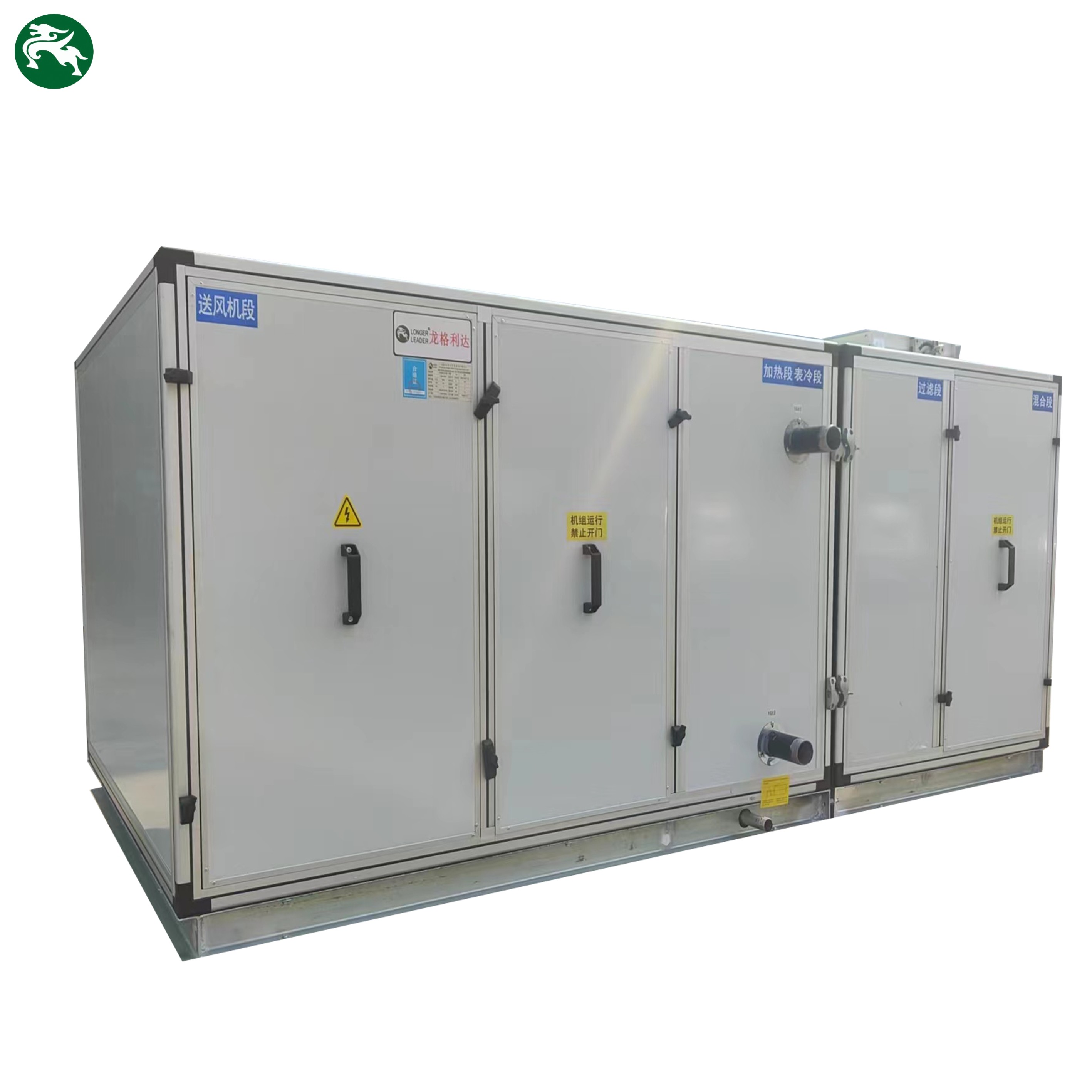5000-10000m3/H Unidad de manipulación de AHU de purificación de aire industrial de agua fría