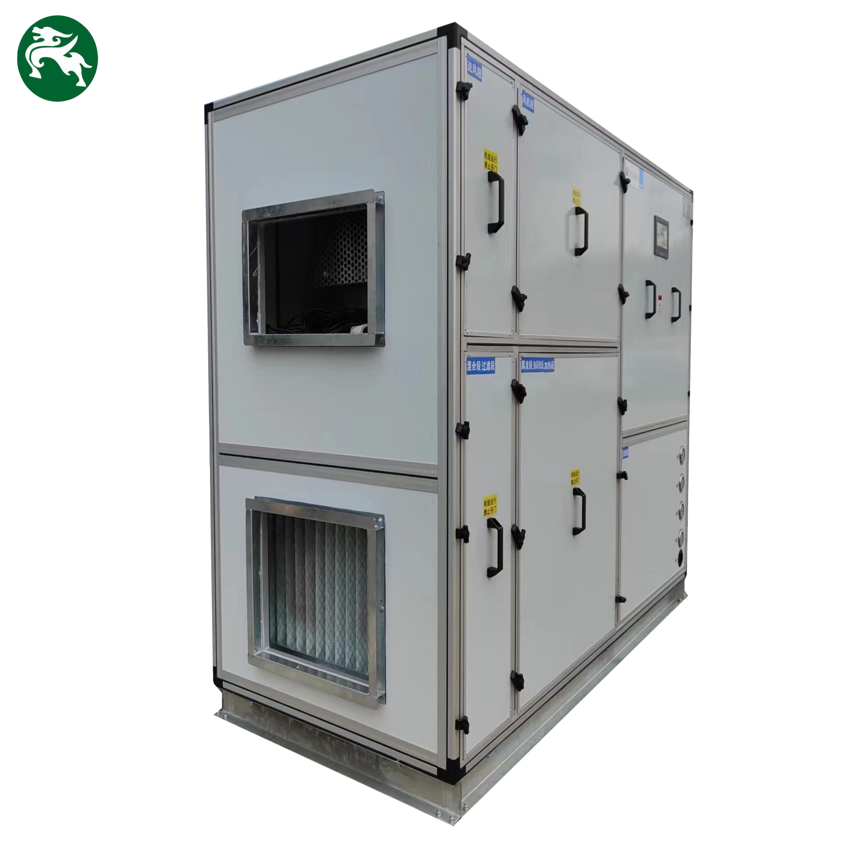 Unidad de aire acondicionado integrado refrigerado por aire de 10 CV caja eléctrica del motor del ventilador a prueba de explosión