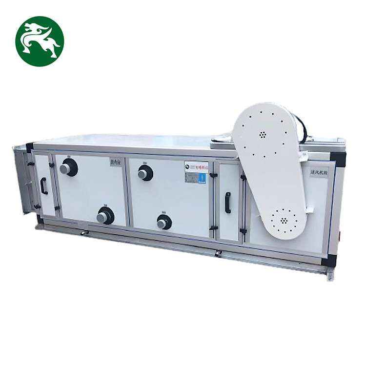 1000 2000 3000CMH Unidad de deshumidificador de alta temperatura Unidad de tratamiento de aire de sala limpia